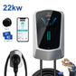 EV Charging Station Electric Vehicle Car Charger 16A 32A 230V/400V Wallbox Ev Charger Type2 with APP Crfd Silver Cee