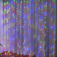 200/300 LED USB Curtain Fairy String Lights with 8 Modes Remote Control Timer_15