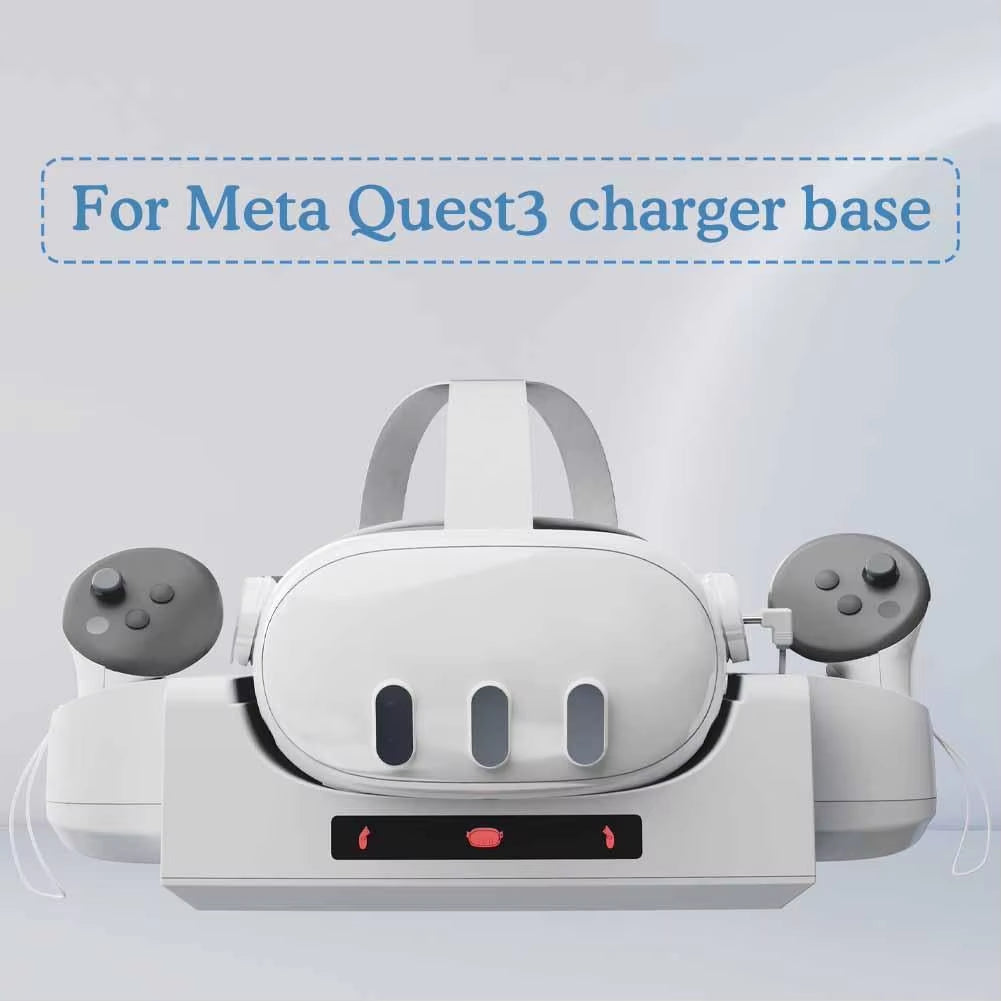 Charging Dock Wall Mount for Meta Quest 3, Oculus Fast Charging Station VR Accessories Charger Station Controller Battery P F9B5