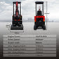 USA STOCK 1 Ton Mini Excavator Agricultural Hydraulic Small Excavators 1000 Kg with Crawler Digger Door to Door Delivery