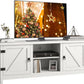 TV Stand, Moden 6 Cubby TV Stand for 75-Inch TV, Television Stands Entertainment Center Media Stand with Storage TV Table Stand