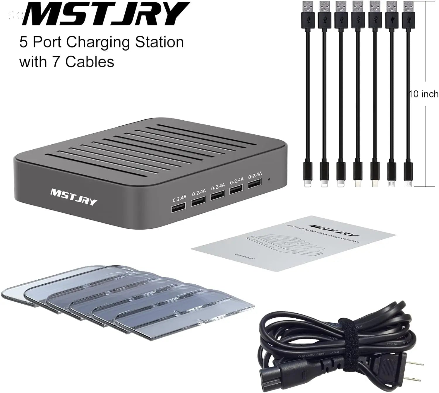 Ultimate 5-Port USB Charging Station