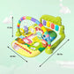 Baby Gym Play Mat Kick Play Piano Gym with Musical Tummy Time Mat Activity Center for Newborn Infants