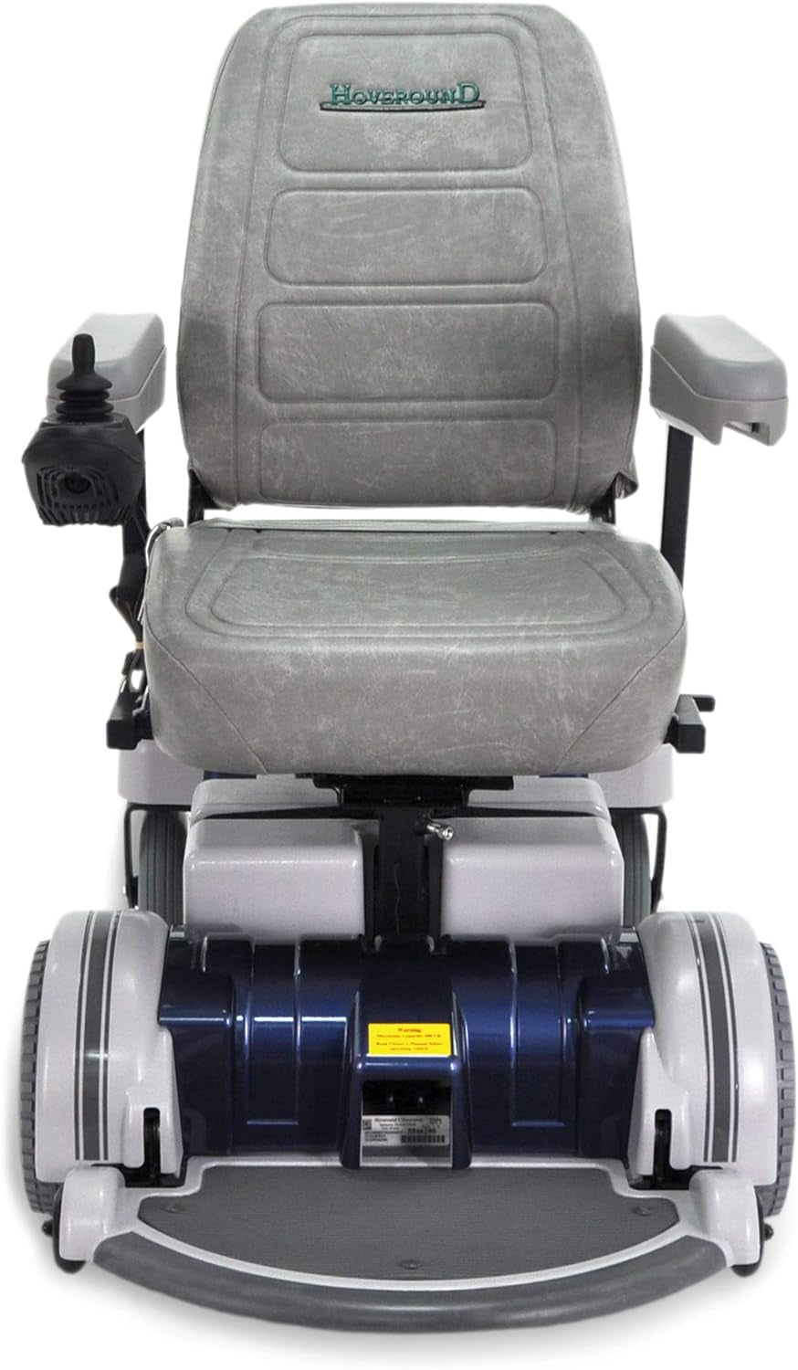 Electric Wheelchair - Motorized Power Chair and Mobility Scooter | LX-5 Blue Trim, 17-Inch Reclining Adult Seat