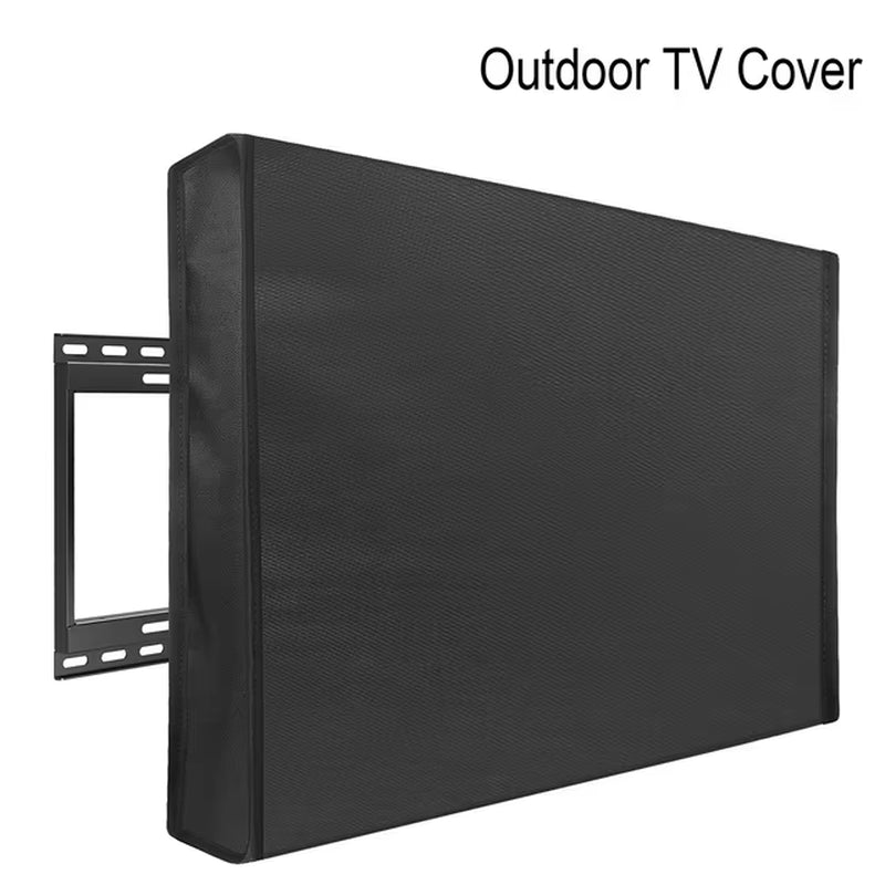 Outdoor TV Cover 22'' to 70'' Inch Weatherproof and Dustproof TV Enclosure for outside LED, LCD, OLED Flat Screen TV