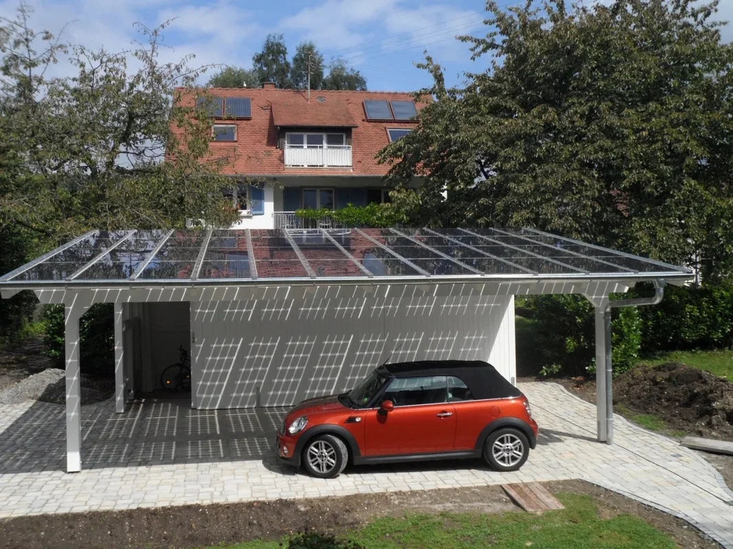 2 Parking Space 5Kw Carport Solar System for Home